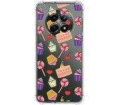 Tumundosmartphone Funda Silicona Antigolpes para Realme 12 5G / 12x 5G diseño Dulces 01 Dibujos