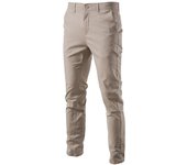 Pantalones informales de alta calidad para hombre, pantalón transpirable, de algodón, versátil, para negocios juveniles, otoño e invierno, 2024