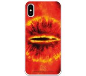 Funda original compatible con iPhone X o XS con un diseño de LOTR Sauron Eye