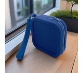 Vintage Silicone Organizer Wallet Coin Purse Waterproof Zipper Earphone Bag Travel Pouch Students