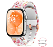 Printing Strap for For Huawei Watch Fit 3 Replacement Silicone SmartWatch Wristband Bracele correa Huawei Watch Fit3 Accessories