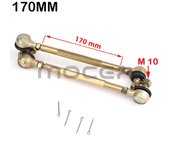 ATV Four-Wheel Vehicle Accessories 1 pair 140 mm 150 mm 160 mm 170 mm 180 mm 190 mm 200 mm M10 Steering Ball Head Tie Rod