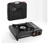 PORCHEDDU Cocina Portátil de Gas, Hornillo de Gas Individual, Hornillo de Camping 2900 W, Cocina Cartucho Portátil, Cartridge Cooker, Kocher, para Uso Interior y Exterior