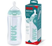 Biberón FC Silicona anticólico profesional + cepillo de limpieza (0-6). Nuk