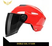 V Electric Scooter Helmet Summer V Chopper Motorcycle Helmets Safety Waterfall Lightweig Urban Articles Woman Men Moto Equipment