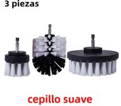 UNTIOR Electric Drill Brush Attachment Set Power Scrubber Brush Car Polisher Kitchen Bathroom Cleaning Tool Car Detailig Brushes