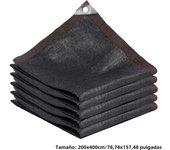 Outdoor garden sun shade net terrace sunshade camping sun shade net UV protection HDPE sunscreen fabric sun shade
