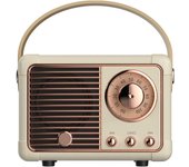 Altavoz bluetooth retro, decoración retro, altavoz bluetooth inalámbrico, lindo estilo retro, adecuado para escritorio de