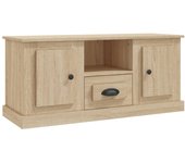 vidaXL Mueble para TV madera contrachapada 100x35,5x45 cm, Mueble de Salon, Mueble TV, Mueble TV salon, Mesa de TV, Mueble tele