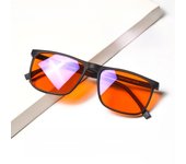 SHINU Brand Good Sleep Blue Light Blocking Glasses Men Red Lenses Anti Green Light Eliminate Eye Strain Glasses  Bluelight