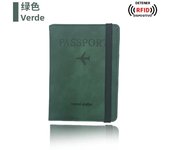 Rfid Blocking Protection Travel Passport Credit Holder Cover Case Business PU Leather Women Men Ticket Protective Accessories