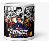 Taza Cerámica Marvel Avengers Endgame Stamina Taza cerámica, Marvel, Avengers, Endgame, Stamina, 350ml, película, héroes, superhéroes, diseño exclusivo, cerámica, regalo, coleccionista, bebida, oficina, hogar.