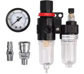 AFR-2000 Pneumatic Filter Air Treatment Unit Pressure Regulator Compressor Reducing Valve Oil Water Separation AFR2000 Gauge