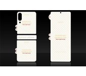 Front Back 2-in-1 For Samsung Galaxy Z Flip 5 4 Screen Protector Z Flip 3 2 Hydrogel Film Protectors 5G Flip5 Flip4 Not Glass