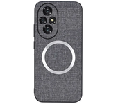 Magsafe Magnetic Plain Leather Case for Honor 200 Pro 200 Lite 100 Pro Luxury Wireless Charging Cover