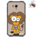 Tumundosmartphone Funda Gel Tpu para Ulefone Armor X6 diseño Leon Dibujos