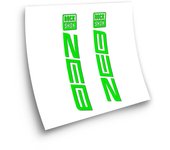 Pegatinas compatibles con horquilla bici Rock Shox Zeb troquelado 2021