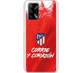 Carcasa para Oppo A74 4G - Atlético de Madrid Coraje y corazón