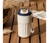 Portable 450ml Smart Vacuum Coffee Cup 316 Stainless Steel LED Temperature Display Thermos Bottle High-looking Car Thermos Cup
