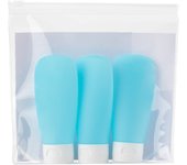 3Pcs/Set Refillable Bottle 30/60/100ml Travel Refillable Bottle Kit Portable Essence Shampoo Liquid Cosmetics Squeeze Bottles