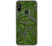 Tumundosmartphone Funda Gel Transparente para Xiaomi Redmi 6 Pro / Mi A2 Lite Diseño Jungla Dibujos