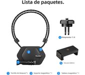TELESIN Magnetic Camera Neck Holder Mount Hanging Bracket Quick Release for GoPro 12 11 10  Action 4 insta360 X3 Action Cameras