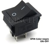 1PCS rocker switch KCD4 4PIN 6PIN 2 / 3 position ON-OFF Mini with light cat-eye 220V LED rocker switch button 16A 30A 250VAC 20A