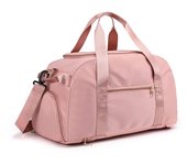 Bolsa de deporte para gimnasio, bolsa de viaje con compartimiento para zapatos y bolsillo para artículos húmedos, bolsa de fin de Semana Ligera y portátil