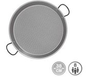 VAELLO Paellera VAELLO de acero pulido Ø38 cm, compatible inducción y vitrocerámica - 76968 Paellas Cocina / Accesorios Paelleras