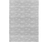 RUGS&RUGS - Alfombra decorativa NILO gris. Varios tamaños disponibles.
