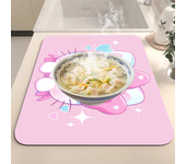 Cute Cartoon Hello K-Kittys Kitchen Tableware Dish Drying Mats Desk Drain Pad Heat Resistant Counter Top Mat Non-slip Placemat