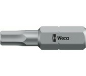 Wera 840-1 Z Puntas hexagonales, 7-32" x 25 mm