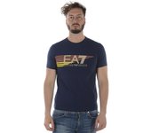 Camiseta Emporio Armani EA7 Algodon Hombre Azul Oscuro 3ZPTA0PJM5Z 1554