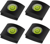 4PCS/Set Camera Bubble Spirit Level Flash Hot Shoe Protector Cover Cap For Canon Nikon Pentax Sony A7/ RX10 Camera Accessories