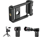 Adaptador de lente roscada de 17 mm, adecuado para teléfonos móviles, compatible con todas las lentes roscadas de 17 mm y teleobjetivos, adecuado para teléfonos inteligentes.