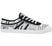 KAWASAKI News Paper Canvas Shoe K202414