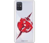 Funda original compatible con Samsung Galaxy A71 - JL Flash Simbolo Rojo