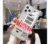 Retro Label Case For Iphone 11 Case Silicone Clear Cover Iphone 12 14 13 11 Pro Max X XR XS Max 12 13 Mini 7 8 14 6 6S Plus SE20