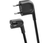 EU Power Cord Angled TV Power Cord Cable Angled EU AC Power Kabel for Samsung TV PS5 PS4 Xbox Printers Camera Copper Conductor