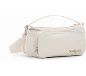 Desigual Bandolera Blanco 24WAXY38-1021 , para Mujer