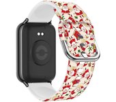 Christmas Bracelet Silicone Strap for Xiaomi Mi Band 8 Pro Smart Watch Band Accessories for Redmi Watch 4 Replacement Watchband