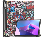 For Lenovo tab P12 12.7 2023 Case Magnetic Tri-Folding PU Leather Stand Tablet Cover for Xiaoxin Pad Pro 12.7 12 7 inch TB371FC