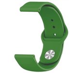 IMATICA LOS PALACIOS - Correa de Reloj de Silicona Verde Oscuro 22mm Compatible con Samsung, Xiaomi, Garmin y Huawei