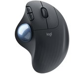 Mouse raton logitech trackball ergo m575 optico wireless inalambrico grafito