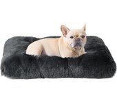 Sudadera Cama Perros Pequeños 60x45x10cm, Colchon Perro Cama Perro Lavable, Colchoneta Perro Cama Gato, Dark Gris