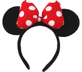 Newest Disney Mickey Mouse Ears Headband Kid Adult Festival Party Sequins 5" Bow Headband Women Baby Girl Party Hair Accessories