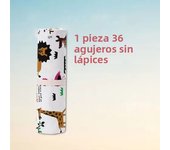 12/24/36/48/72 Hole Colorful Cloth Pencil Case Stationery Pencil Storage Bag Pencil roll School Student Supplies Paint Brush Bag
