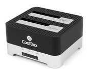 Base Duplicadora para HDD SSD con USB3.0, Hasta 5Gbps, LED indicador de progreso