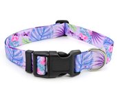 Adjustable Dog Collar Pet Collar for Small Medium Large Dog Walking Collars Flower Style Puppy Cat Collar Pet Supplies Pitbull