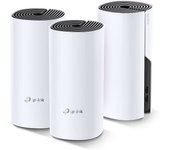 Sistema Mesh Tp-Link Deco E4 Ac1200 Wifi Doble Banda 5 10/100Mbps Pack-3